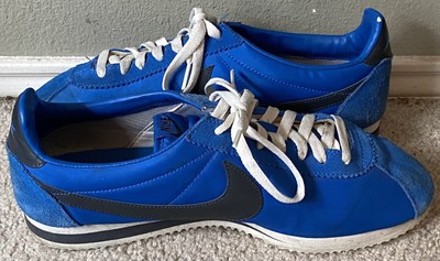 nike cortez basic nylon blue