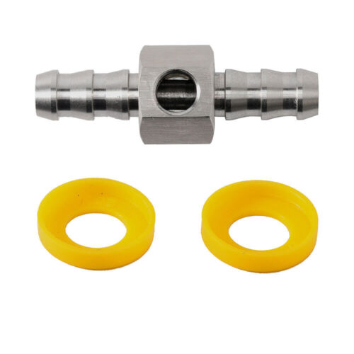 Fuel Pressure Gauge 0-140PSI with In-Line Adapter 3/8 Inch Oil Pressure Gauge - Picture 4 of 9