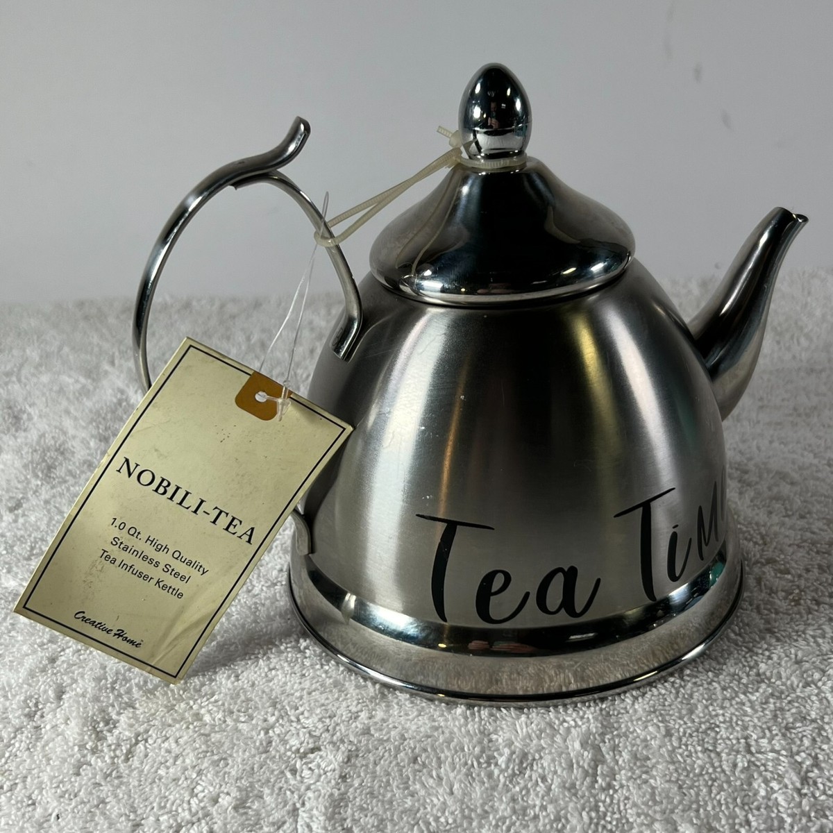 値下Creative Home Nobili Tea ステンレス ケトル 1L Amazon.com: Creative Home Nobili-Tea 1.0 Quart Stainless