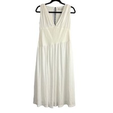 Zara White Dress Size S