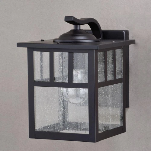 Vaxcel Mission 1 Light 7" Outdoor Wall Light, Oil Burnished Bronze - T0443 - Picture 2 of 4