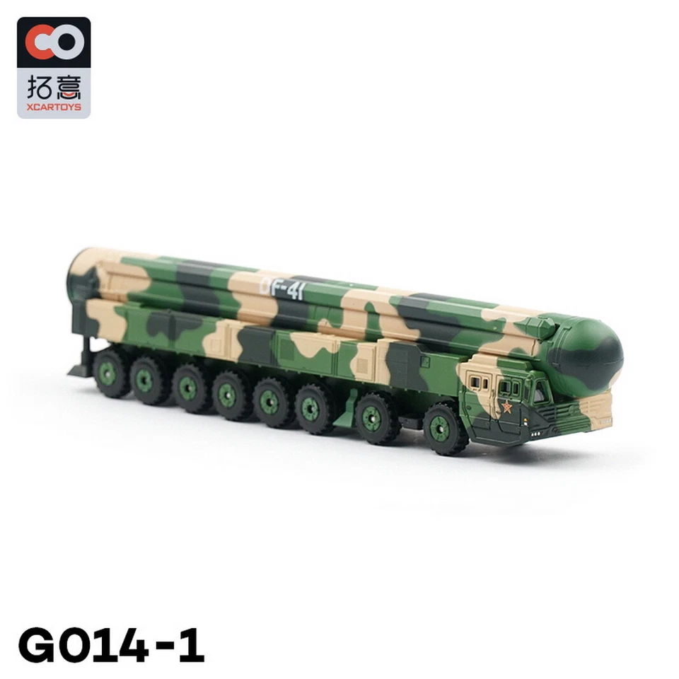 XCARTOYS 1/100 Scale Dongfeng 41 missile launcher Diecast Car Model Collection - Image 3 of 4