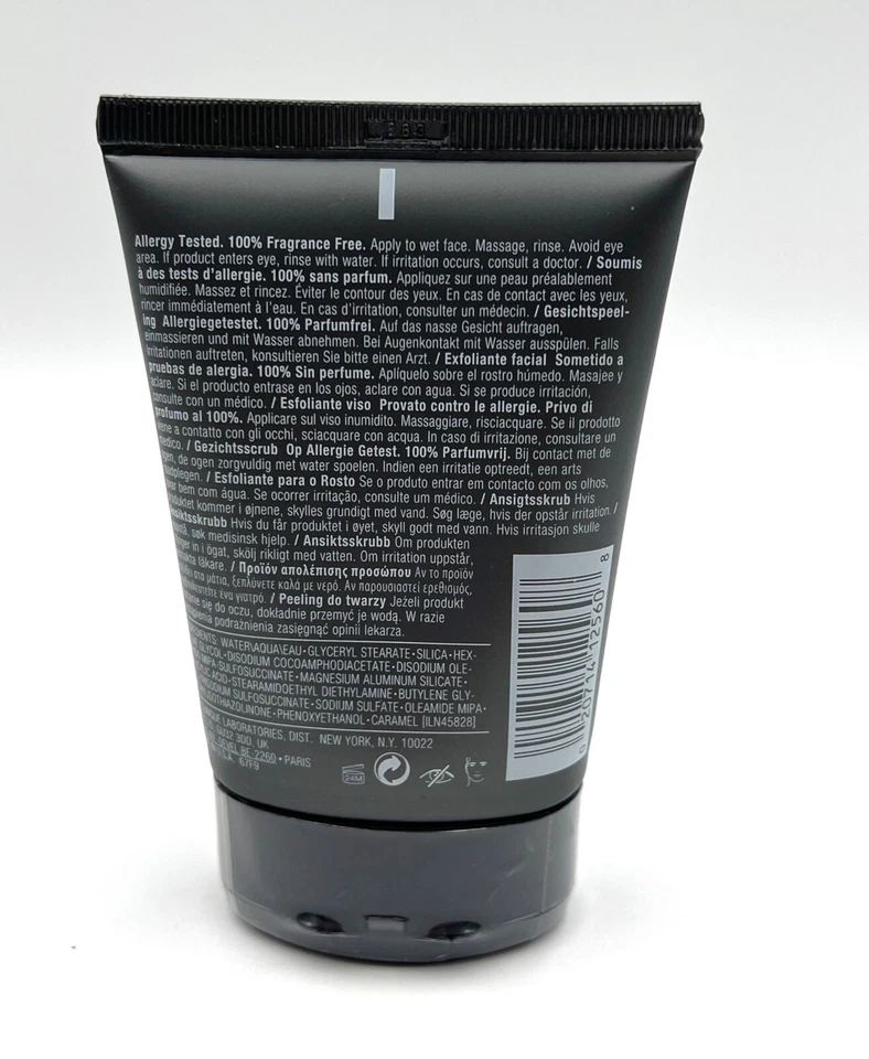 Sealed! Clinique for Men Face Scrub ~ 100ml / 3.4 oz ~ Full Size - Image 2 of 2