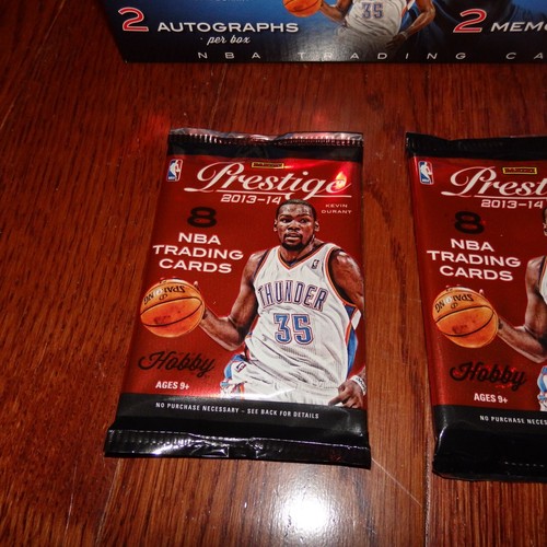 (2) 2013/14 Panini Prestige Basketball Sealed Packs *Giannis Rookie RC? - Picture 2 of 5