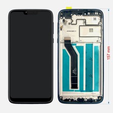 US For Motorola G7 Power XT1955-5 XT1955-6 LCD Touch Screen Digitizer Frame