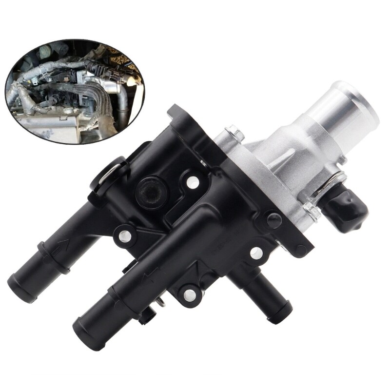 まめ Coolant Thermostat Housing Assembly with Gasket 25192228