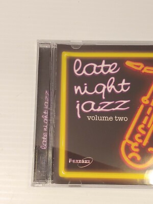 Late Night Jazz Volume 2 Various Artist CD, Artwork, Jewel Case