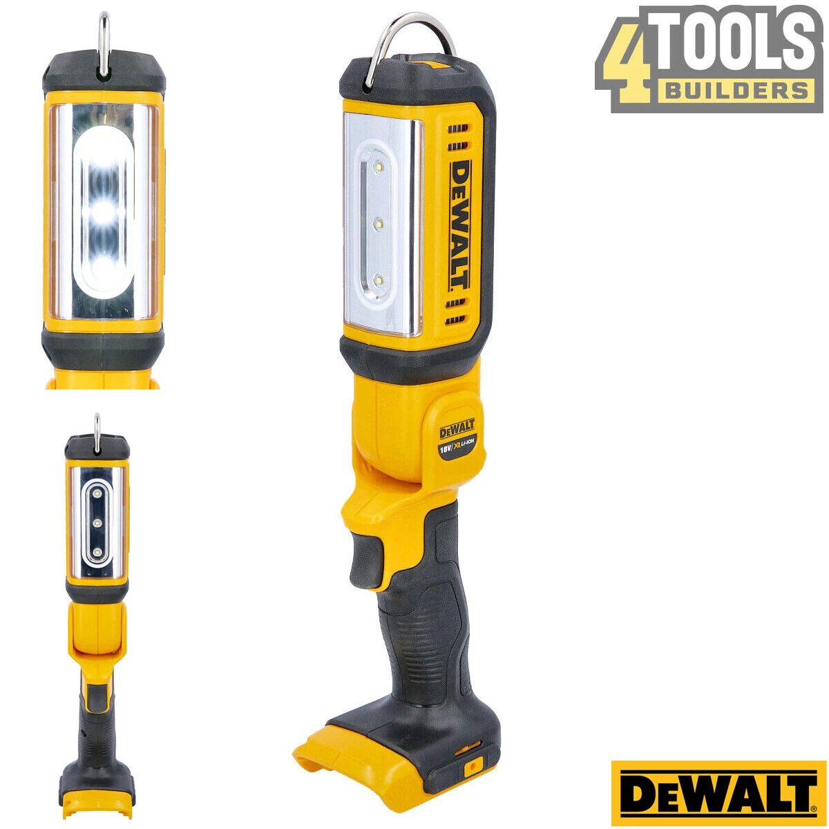 DeWalt DCL050 18V Li ion XR Cordless Handheld LED Light Body Only
