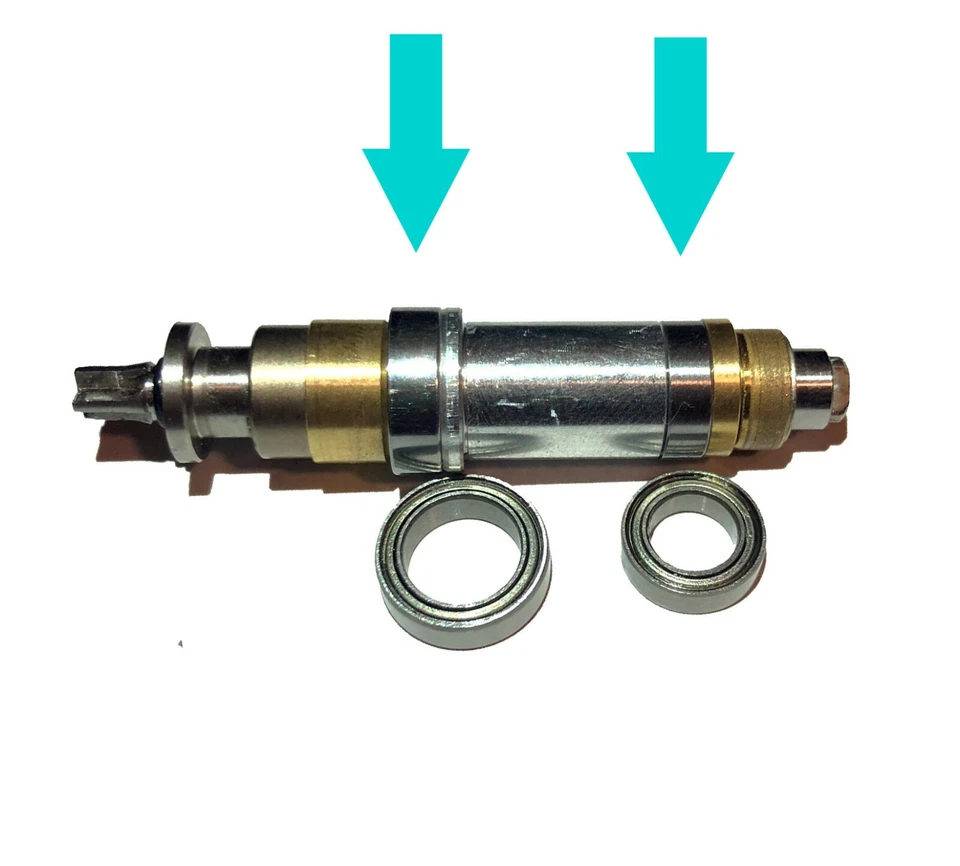 Juego de rodamientos de repuesto para pieza de mano Kupa Manipro KP-55,KP-60 Foto 2 de 3