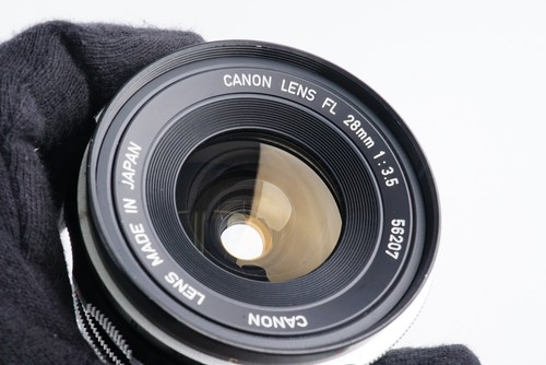 EX+++++ Objectif Grand Angle Canon FL 28mm F/3.5 MF Vient Du JAPON - Photo 5 sur 18