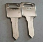 2 X SILCA LS 14 key Blanks to suit LAS  (2487)