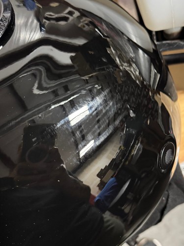 Torc Newport T1 Retro Helmet Black Large Open Box - Picture 7 of 12