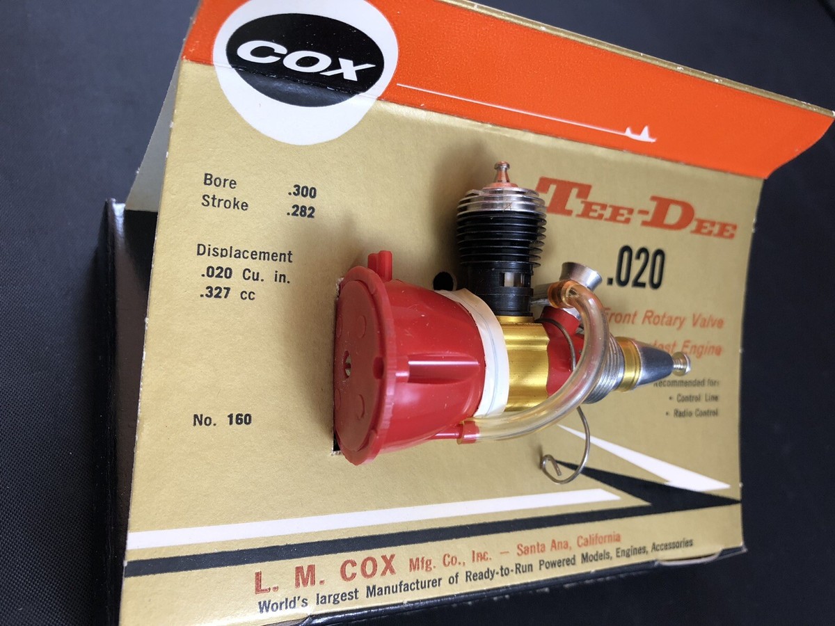 模型製作用品 COX ENGINE TEE DEE 020 No.160 Cox Tee Dee 020 model engines #radiocontrolcars