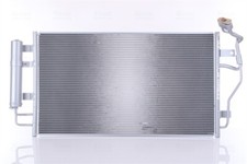 940583 NISSENS Condenser, air conditioning for NISSAN