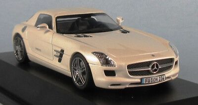 SCHUCO Mercedes-Benz SLS AMG C197 (White) 1/43 Scale Diecast Model