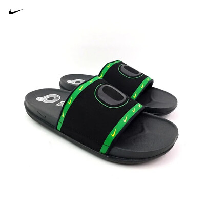 Oregon offcourt slides NWT NIKE Offcourt Oregon Ducks Men Size 11 Yellow/Green Team  main image 4