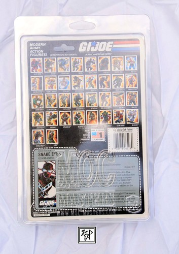 GI Joe 1988 Series 7 Storm Shadow v2 MOC 1989 Series 8 Snake Eyes v4 MOC - Bild 2 von 22