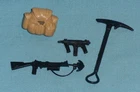 vtg G.I. GI JOE gijoe ALPINE WEAPONS PARTS LOT #9 pick backpack guns FREE SHIP
