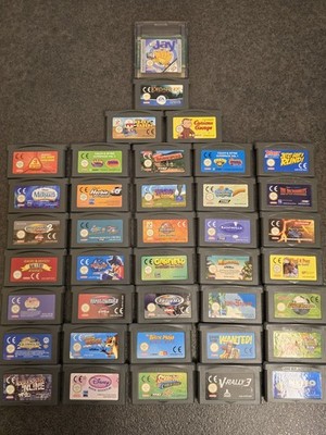 Nintendo GBA Sammlung 39 Spiele (Spyro,Jurassic Park etc.)