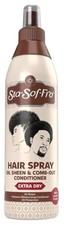Sta-Sof-Fro Hair Spray Oil Sheen Comb-Out Conditioner Extra Dry 8.45 Oz