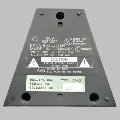 Bang & Olufsen Beolink 7000 Remote Control with Manual Used *Needs