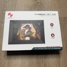 YunQiDeer 10.1 Inch Digital Photo Frame - Compatible With Frameo