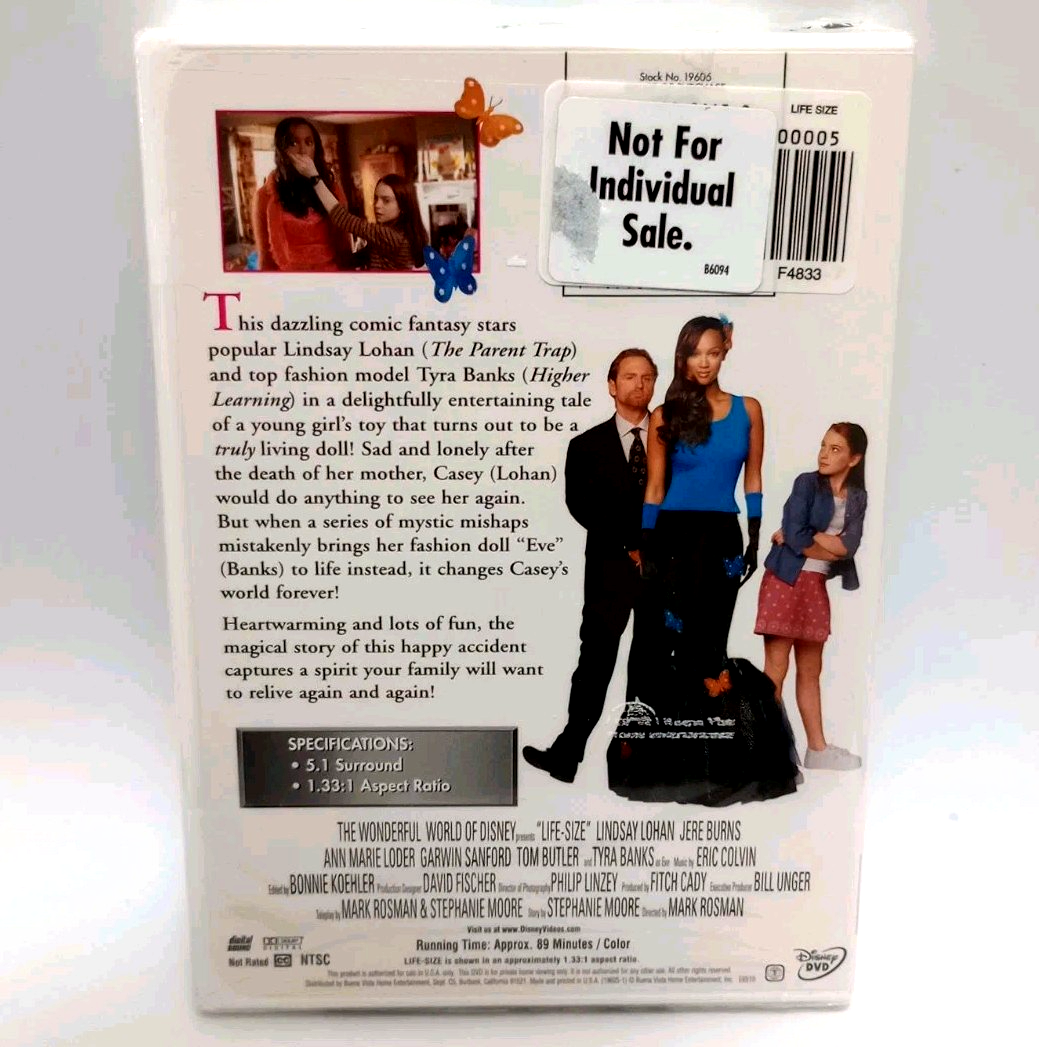 Life-Size (DVD, 2000) for sale online | eBay