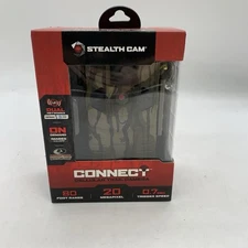 StealthCam Connect Cellular Trail Camera Combo w Solar Battery Pack  20 MP NEW