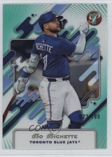 2025 Topps Pristine Aqua Refractor 23/199 Bo Bichette #250 0hr