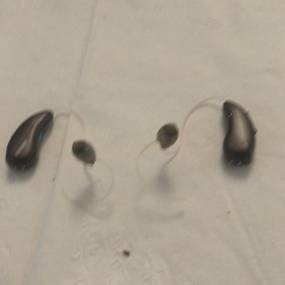 Phonak Audéo Infinio RIC Rechargeable Hearing Aids Black w/ Charging Case