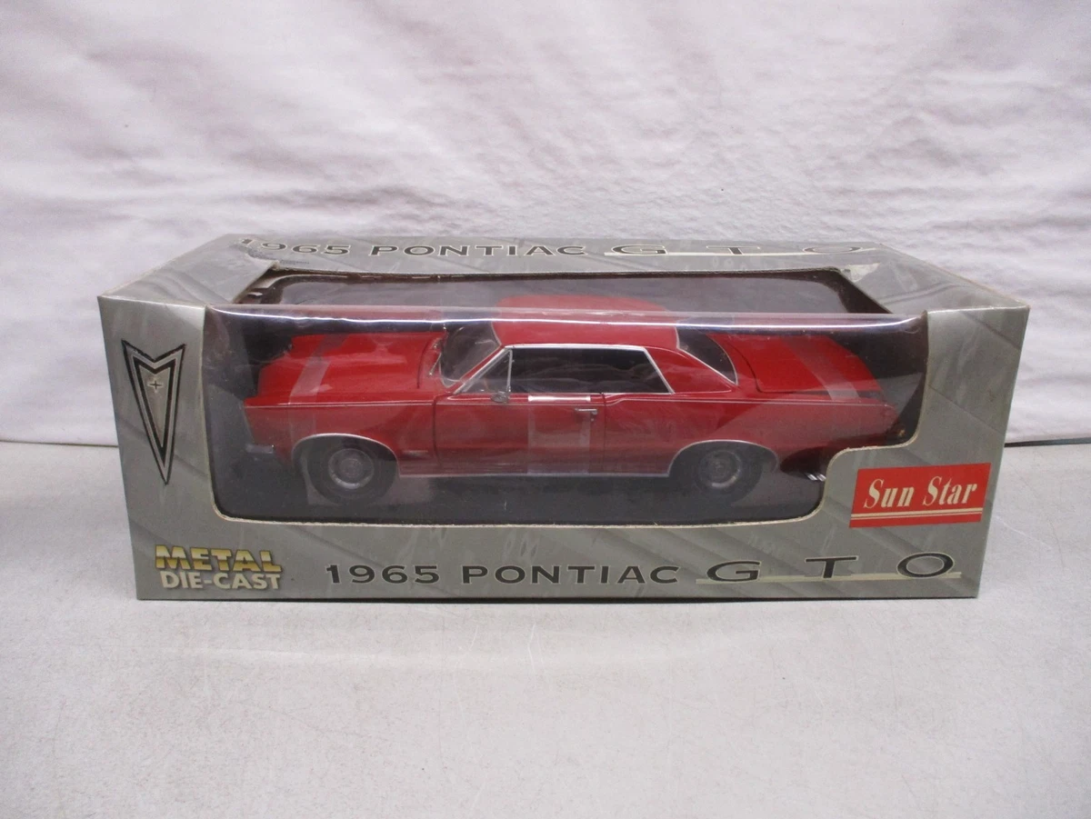 Sun Star 1965 Pontiac GTO 1/18 Red | eBay