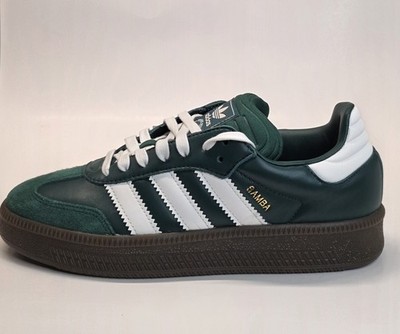 New Adidas Samba Xlg  Men Casual Shoes Collegiate Green  / Gum Men's Size 9.5