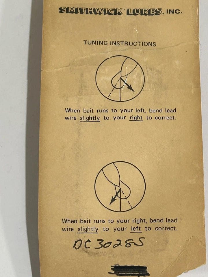 Señuelos de pesca Smithwick Bo Jack Crankbait de colección DIFÍCILES DE ENCONTRAR TAMAÑO MEDIANO EN PAQUETE Foto 3 de 3