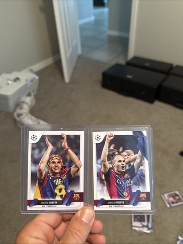 Andres Iniesta SSP Image Photo Variation 2022-23 Topps UEFA Club Competitions🔥