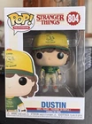 Funko Pop!: DUSTIN (Camp Nowhere) #804 Stranger Things Season 3 w/Protector
