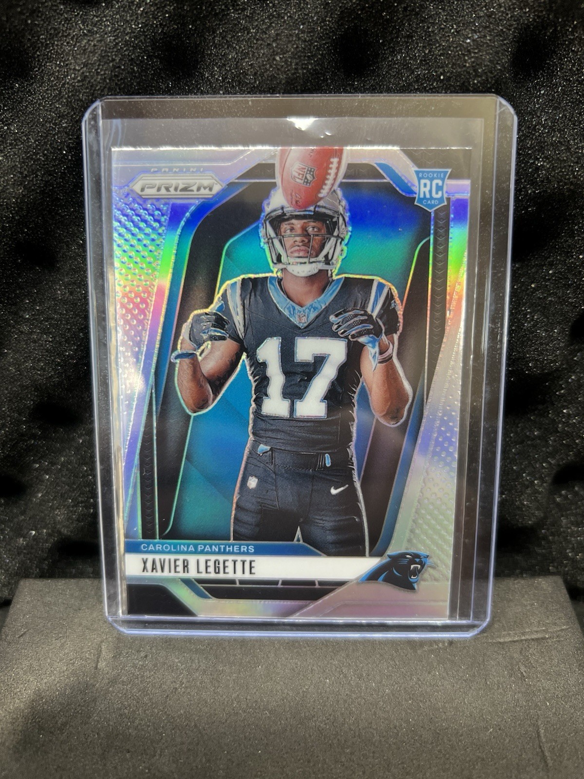 2024 Panini Prizm Rookie Image Variation Silver Prizm Xavier Legette #41 RC