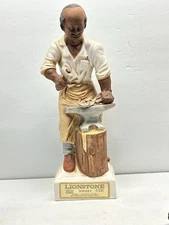 Vintage 1973 Lionstone Whisky Decanter Lionstone Distilleries  Empty Blacksmith