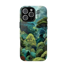 Phone Ink - Custom Case - Treetop Forest Jungle Trees