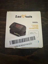 Zacurate Pro Series 500dL Fingertip Pulse Oximeter - Black