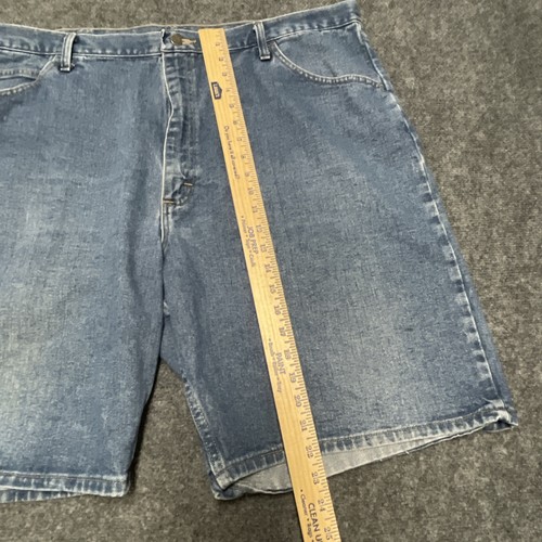 Wrangler Jean Shorts Mens 42 Original Fit (RELAXED) 606W1DH Med Wash - Picture 8 of 10