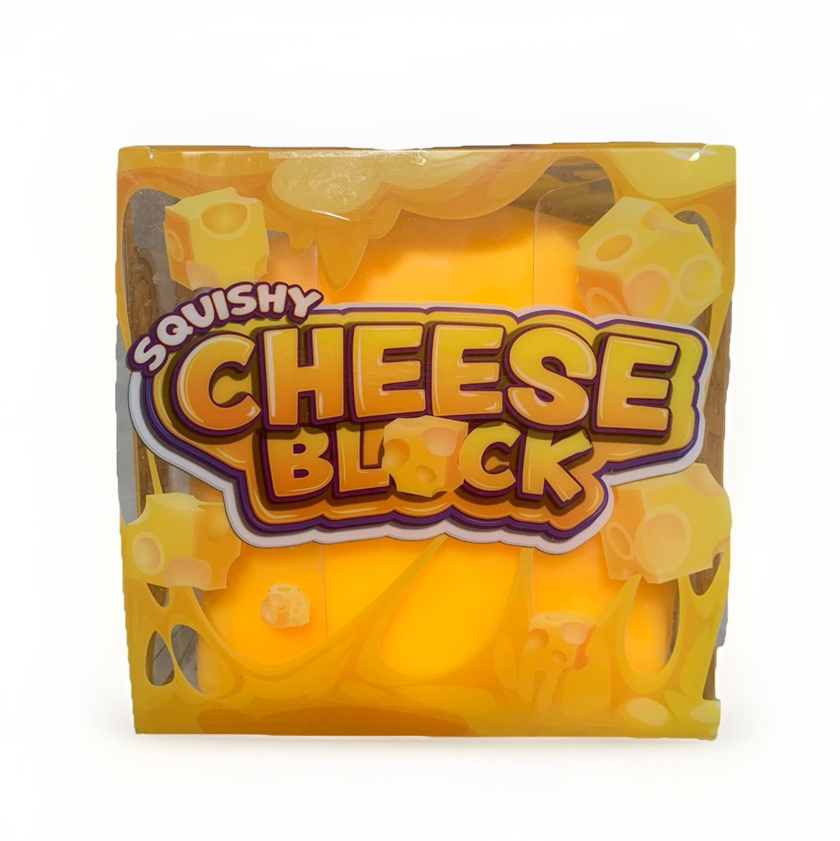 TOYSBIAN CHEESE LAND MINI CHEESE 蓄光 本体のみ NEW Squishy CHEESE BLOCK 5in Large Stretchy Cheese Tactile