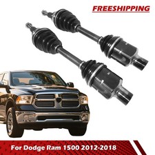 4WD Front CV Axle Shafts for 2012 2013 2014 2015 2016 2017 2018 - 2021 Ram 1500