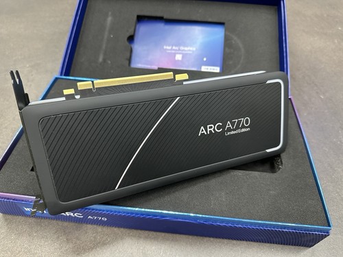 Intel Arc A770 Limited Edition 16GB GDDR6 Grafikkarte