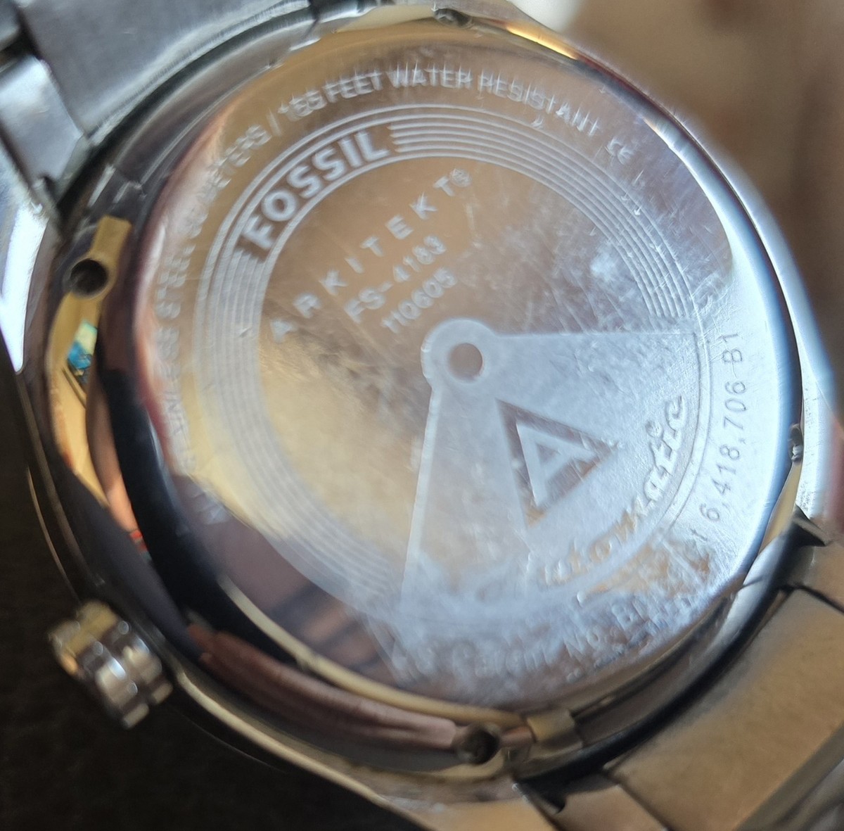 Fossil Ryder Automatic FS4183 Watch for Men for sale online