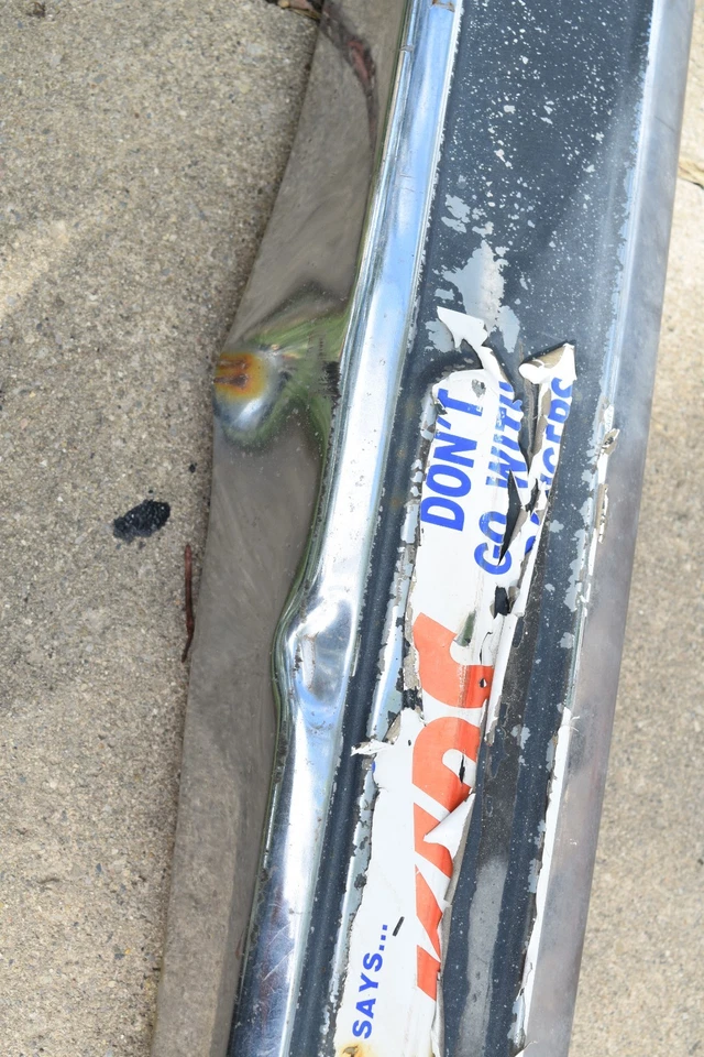 78 79 Honda Civic 1978 1979 CVCC Station Wagon parachoques delantero 14173 Foto 4 de 4