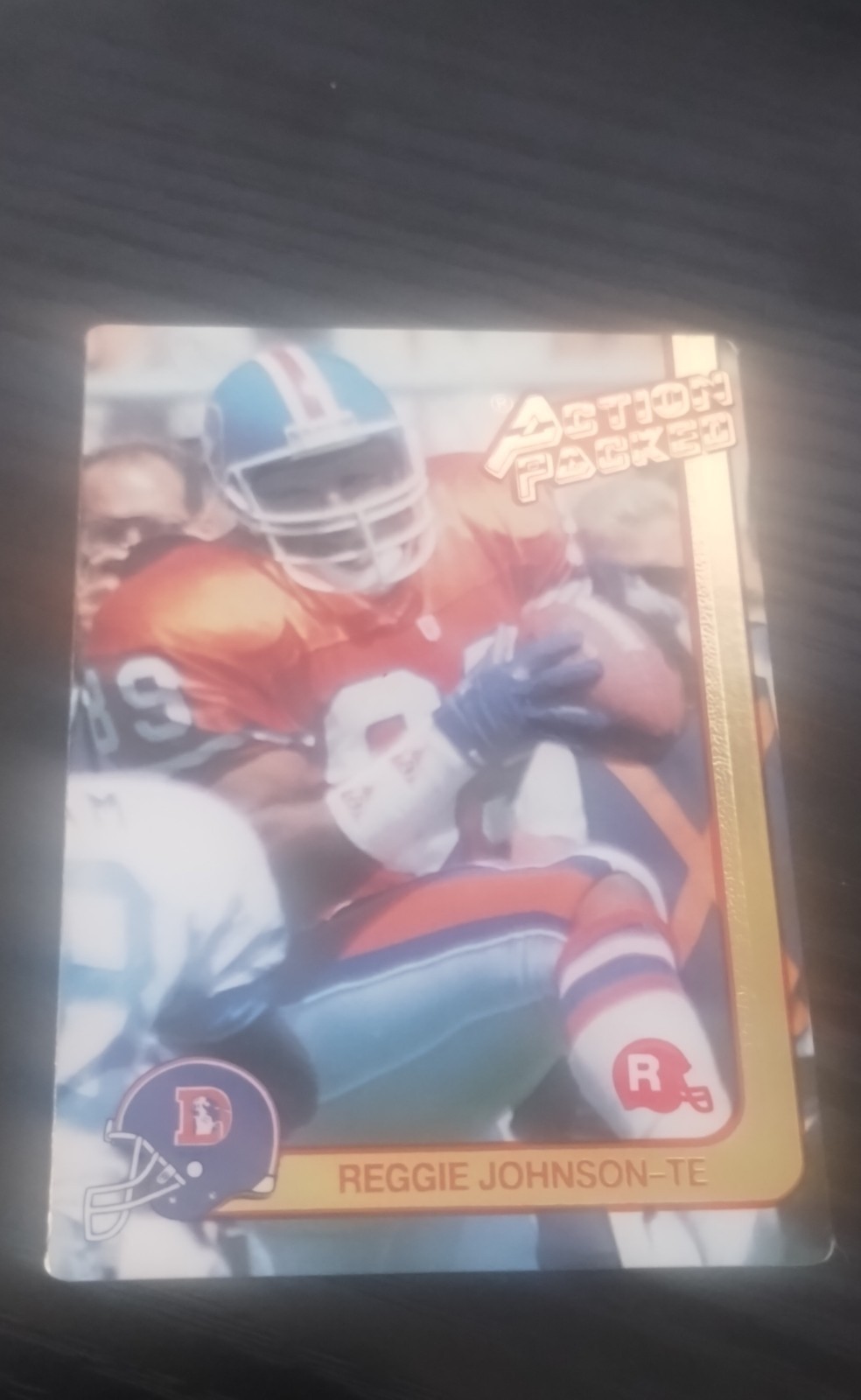 1991 Action Packed Rookie Update - Reggie Johnson #68 (RC)