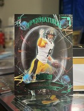 Emerald T.J. Watt Steelers Panini 2022 Contenders Supernatural Insert #SN-TJW