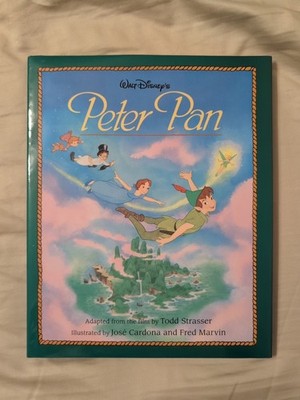 Walt Disney's Peter Pan Hardcover Book Disney Store 1994