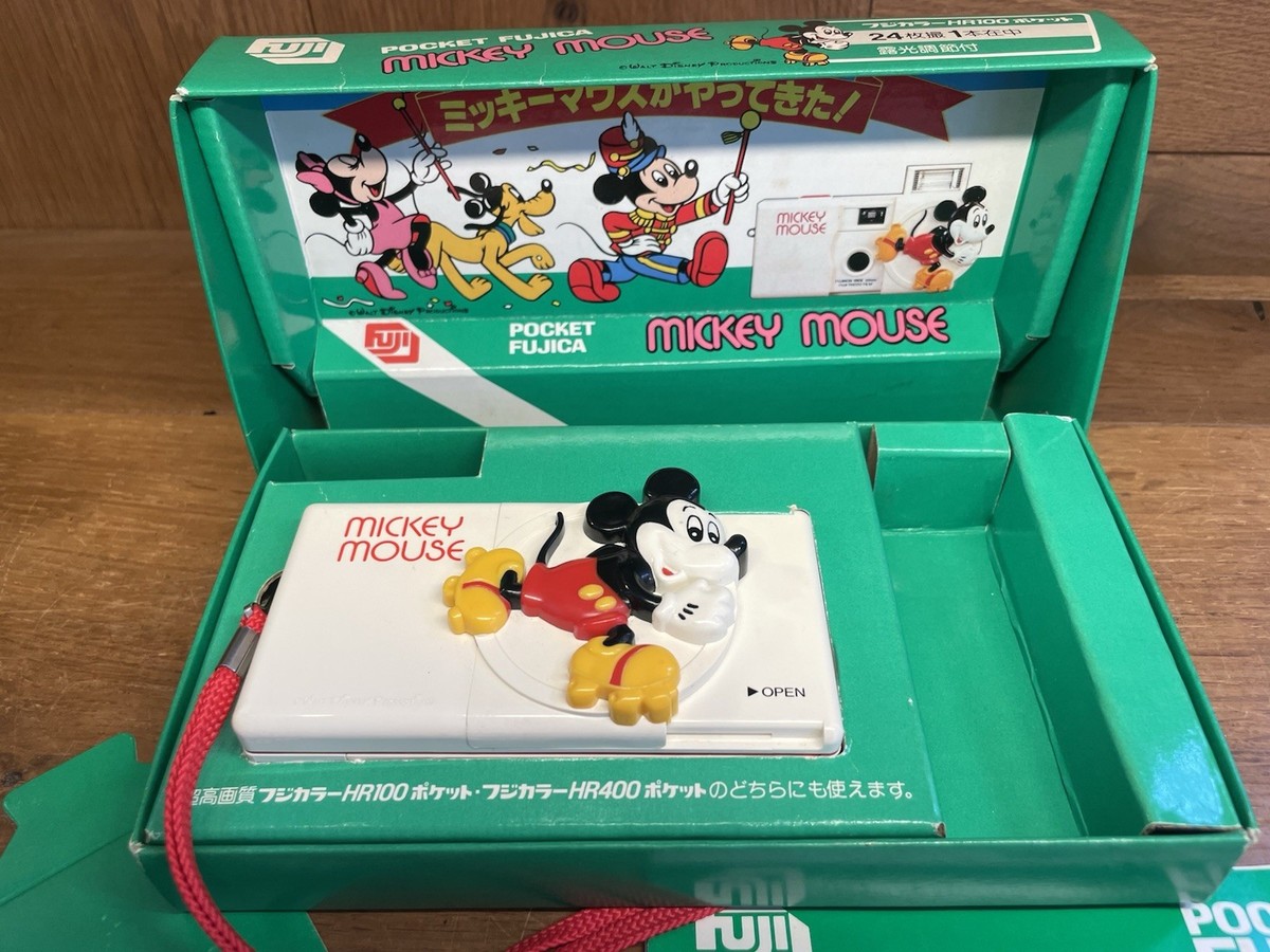 FUJICA ポケットフジカ ミッキーマウス カメラ キット 未使用品 Yahoo