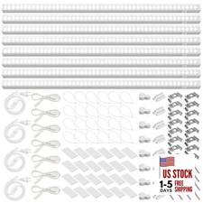  T5 Grow Lights, 5000K Full Spectrum LED Grow Light, 2ft 2FT-White Cover White